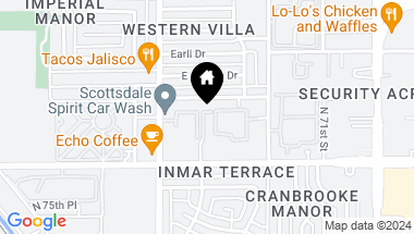 Map of 2959 N 68TH Place # 219, Scottsdale AZ, 85251