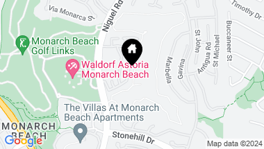 Map of 52 Tennis Villas Drive, Dana Point CA, 92629