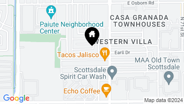 Map of 6714 E EARLL Drive, Scottsdale AZ, 85251