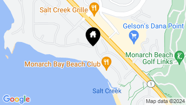 Map of 33 Monarch Bay Drive, Dana Point CA, 92629