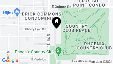 Map of 49 N Country Club Drive, Phoenix AZ, 85014