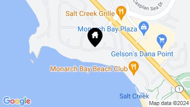 Map of 57 Monarch Bay Drive, Dana Point CA, 92629