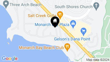 Map of 24 Monarch Bay Drive, Dana Point CA, 92629