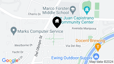 Map of 25702 Avenida Pedrigal, San Juan Capistrano CA, 92675