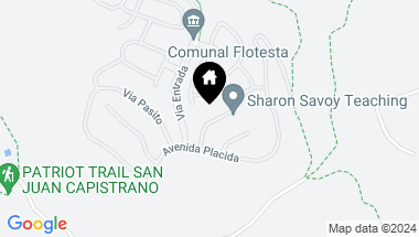 Map of 31281 Avenida Terramar, San Juan Capistrano CA, 92675