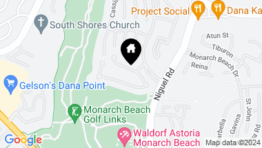 Map of 21 Vista Sole Street, Dana Point CA, 92629