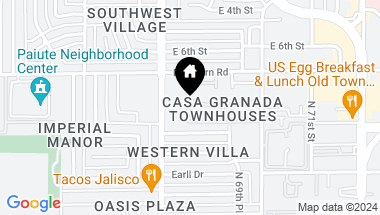 Map of 6841 E Osborn Road # A, Scottsdale AZ, 85251