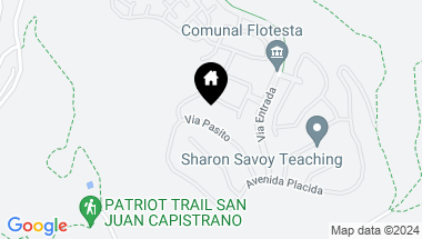 Map of 28402 Via Pasito, San Juan Capistrano CA, 92675