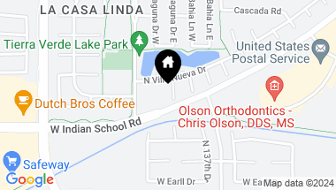 Map of 430 S LILA Circle, Litchfield Park AZ, 85340