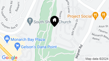 Map of 47 Cassis, Dana Point CA, 92629