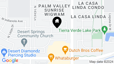 Map of 14212 W WELDON Avenue, Goodyear AZ, 85395