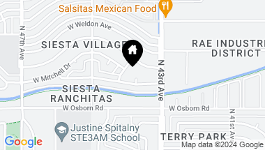 Map of 4336 W CRITTENDEN Lane, Phoenix AZ, 85031