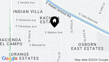 Map of 5050 E WELDON Avenue, Phoenix AZ, 85018