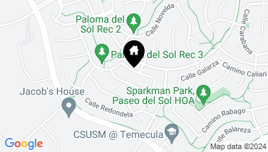 Map of 31905 Calle Vimianzo, Temecula CA, 92592