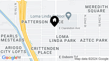 Map of 1945 E CLARENDON Avenue, Phoenix AZ, 85016