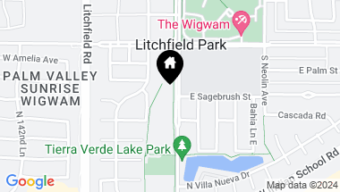 Map of 200 S OLD LITCHFIELD Road # 4, Litchfield Park AZ, 85340