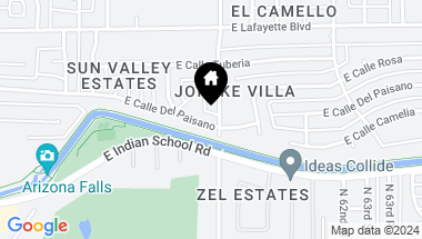 Map of 3816 N JOKAKE Drive, Scottsdale AZ, 85251