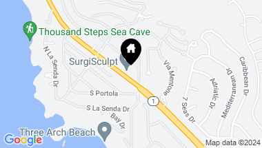 Map of 32416 Coast Highway, Laguna Beach CA, 92651