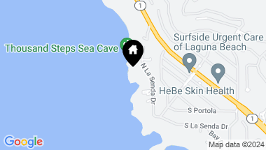 Map of 56 N La Senda Drive, Laguna Beach CA, 92651