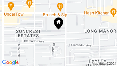 Map of 3928 E FAIRMOUNT Avenue, Phoenix AZ, 85018
