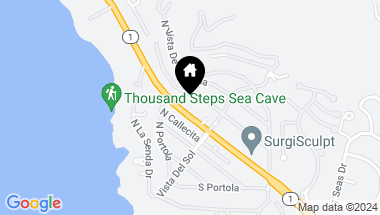 Map of 32282 Coast Hwy, Laguna Beach CA, 92651