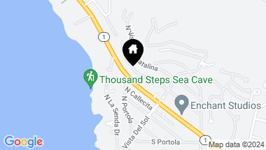 Map of 26 N Stonington Road, Laguna Beach CA, 92651