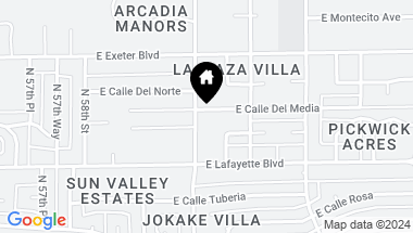 Map of 4145 N JOKAKE Drive, Scottsdale AZ, 85251