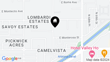Map of 4211 N 66TH Street, Scottsdale AZ, 85251