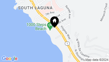 Map of 31987 Coast Highway, Laguna Beach CA, 92651