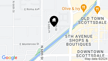 Map of 4230 N 69TH Street, Scottsdale AZ, 85251