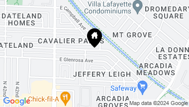 Map of 4533 E Montecito Avenue, Phoenix AZ, 85018