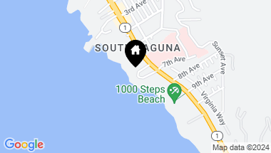 Map of 31877 Circle Drive, Laguna Beach CA, 92651