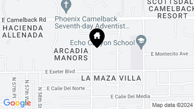 Map of 4331 N JOKAKE Drive, Scottsdale AZ, 85251