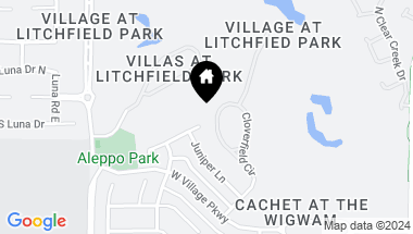 Map of 360 N CLOVERFIELD Circle, Litchfield Park AZ, 85340