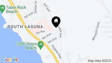 Map of 31844 8th Avenue, Laguna Beach CA, 92651