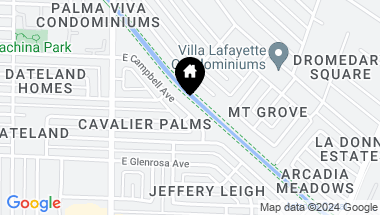 Map of 4526 E CAMPBELL Avenue, Phoenix AZ, 85018