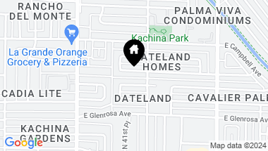Map of 4131 E ROMA Avenue, Phoenix AZ, 85018