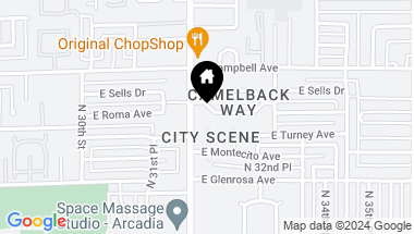 Map of 3213 E ROMA Avenue, Phoenix AZ, 85018