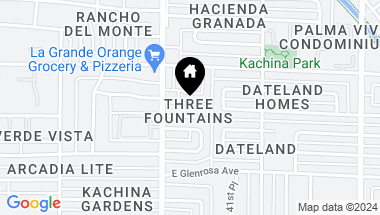 Map of 4401 N 40TH Street # 27, Phoenix AZ, 85018