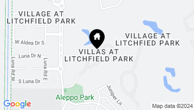 Map of 14602 W HIDDEN TERRACE Loop, Litchfield Park AZ, 85340