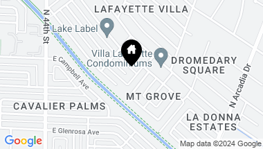 Map of 4636 E Calle Ventura --, Phoenix AZ, 85018