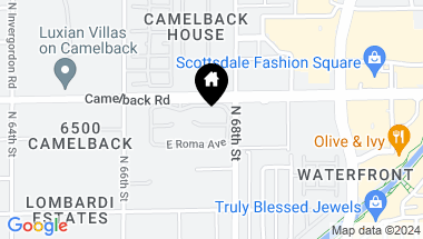 Map of 6711 E CAMELBACK Road # 45, Scottsdale AZ, 85251