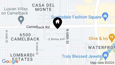 Map of 6711 E CAMELBACK Road # 42, Scottsdale AZ, 85251