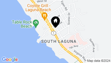 Map of 31742 Coast Highway, Laguna Beach CA, 92651