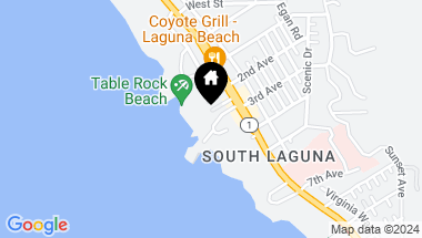 Map of 31678 Seacliff Drive, Laguna Beach CA, 92651