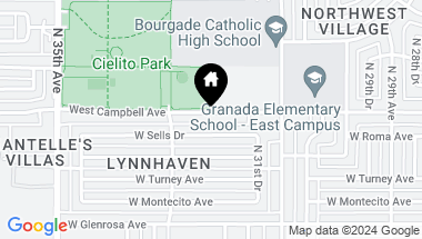 Map of 3211 W CAMPBELL Avenue, Phoenix AZ, 85017