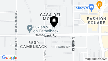 Map of 4525 N 66TH Street # 22, Scottsdale AZ, 85251