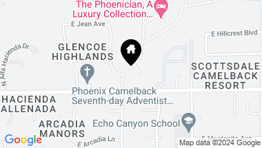 Map of 4575 N Phoenician Boulevard # 3, Scottsdale AZ, 85251