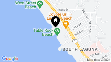 Map of 31561 Table Rock Drive 413, Laguna Beach CA, 92651