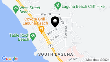 Map of 31630 2nd Avenue, Laguna Beach CA, 92651